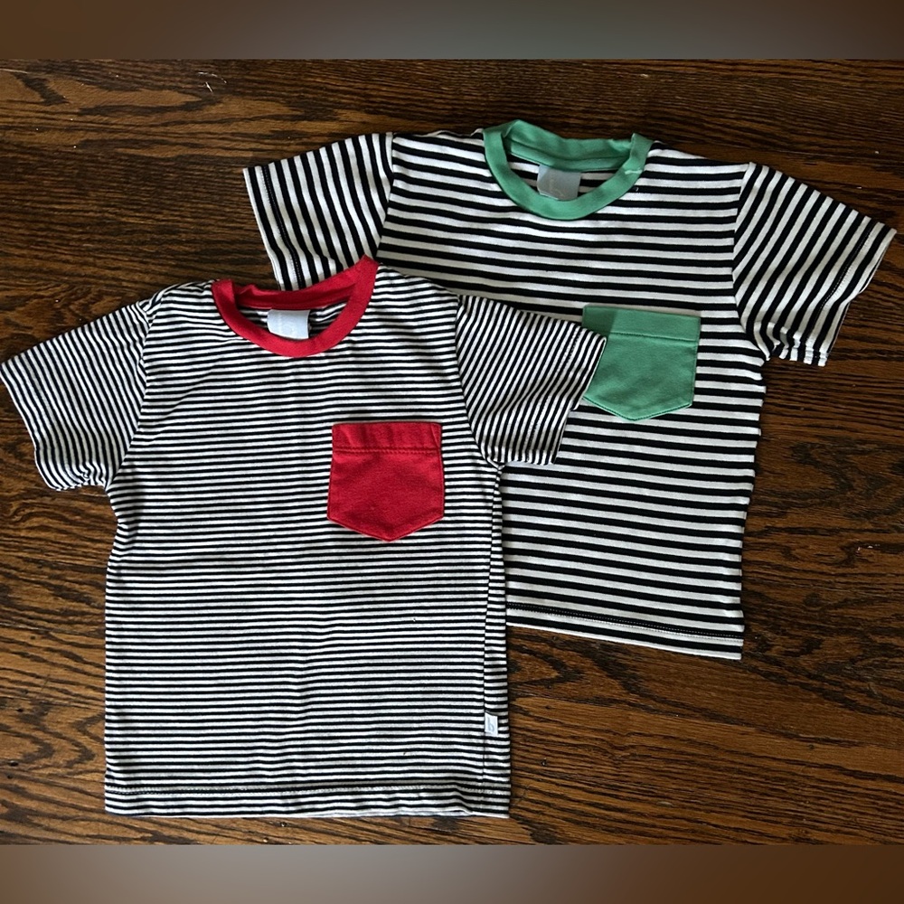 Bella Bliss Black and White Short Sleeve Tees